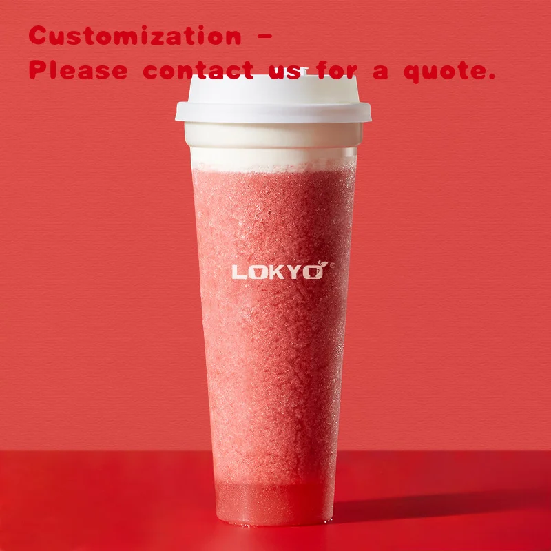custom.LOKYO pp Hard 500ml 700ml Beverage Take Away Disposable Plastic Bubble Tea Cup with Lids
custom.LOKYO pp Hard 500ml 700ml Beverage Take Away Disposable Plastic Bubble Tea Cup with Lids