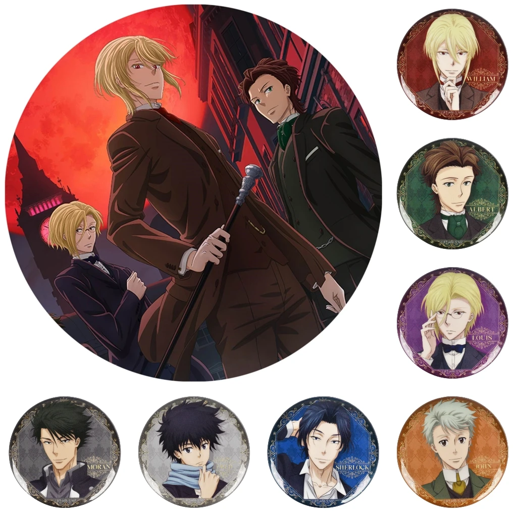 58 мм аниме MORIARTY THE PATRIOT Уильям Джеймс Мориарти косплей костюм значок булавка SPTE жестяная брошь Хэллоуин Опора Xmas Gilf
58 мм аниме MORIARTY THE PATRIOT Уильям Джеймс Мориарти косплей костюм значок булавка SPTE жестяная брошь Хэллоуин Опора Xmas Gilf