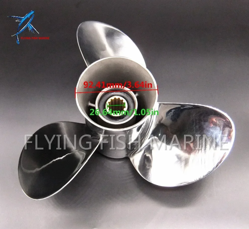 Boat Engine Stainless Steel Propeller 11 1/8x14-F For Yamaha 40HP 50HP Outboard Motor 11 1/8 x 14 -G
Boat Engine Stainless Steel Propeller 11 1/8x14-F For Yamaha 40HP 50HP Outboard Motor 11 1/8 x 14 -G