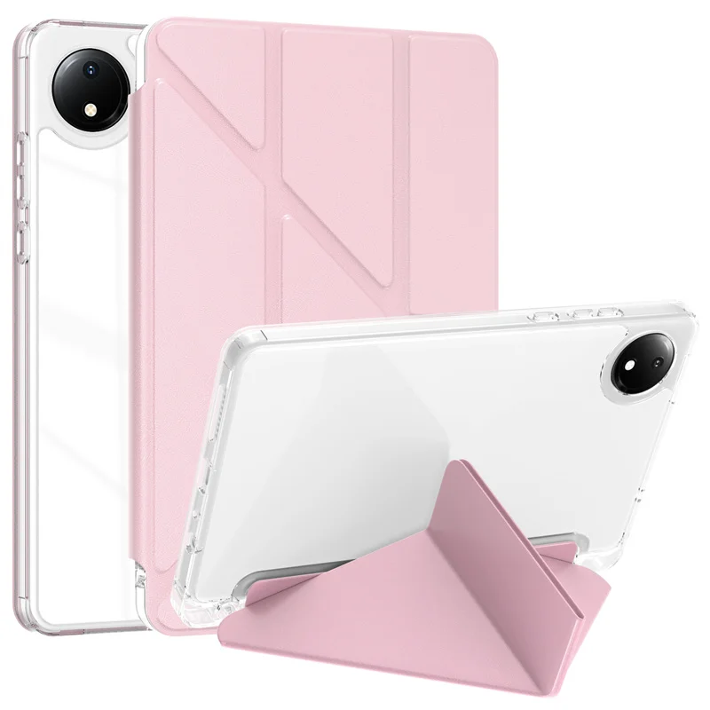 Clear Multi-Folding Tablet Cover For Redmi Pad SE 8.7 8 7 with Pencil Holder Funda For Xiaomi Redmi Pad SE PadSE 8 7 4G Case
Clear Multi-Folding Tablet Cover For Redmi Pad SE 8.7 8 7 with Pencil Holder Funda For Xiaomi Redmi Pad SE PadSE 8 7 4G Case