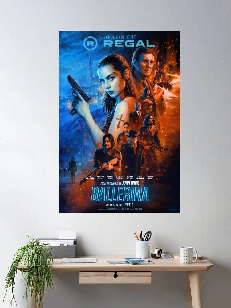 10Style Choose Ballerina 2025 Movie Canvas POSTER ,Home Decor Wall art painting
10Style Choose Ballerina 2025 Movie Canvas POSTER ,Home Decor Wall art painting