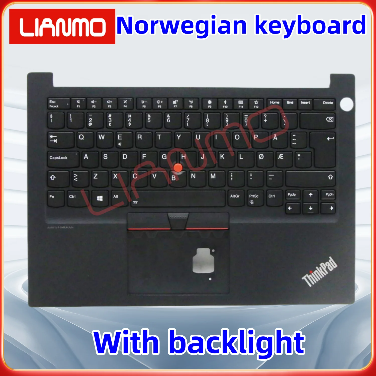 Suitable for Lenovo ThinkPad E14 Gen1 Norway/Nordic/Portugal/Sweden/Slovenia backlight keyboard C shell
Suitable for Lenovo ThinkPad E14 Gen1 Norway/Nordic/Portugal/Sweden/Slovenia backlight keyboard C shell
