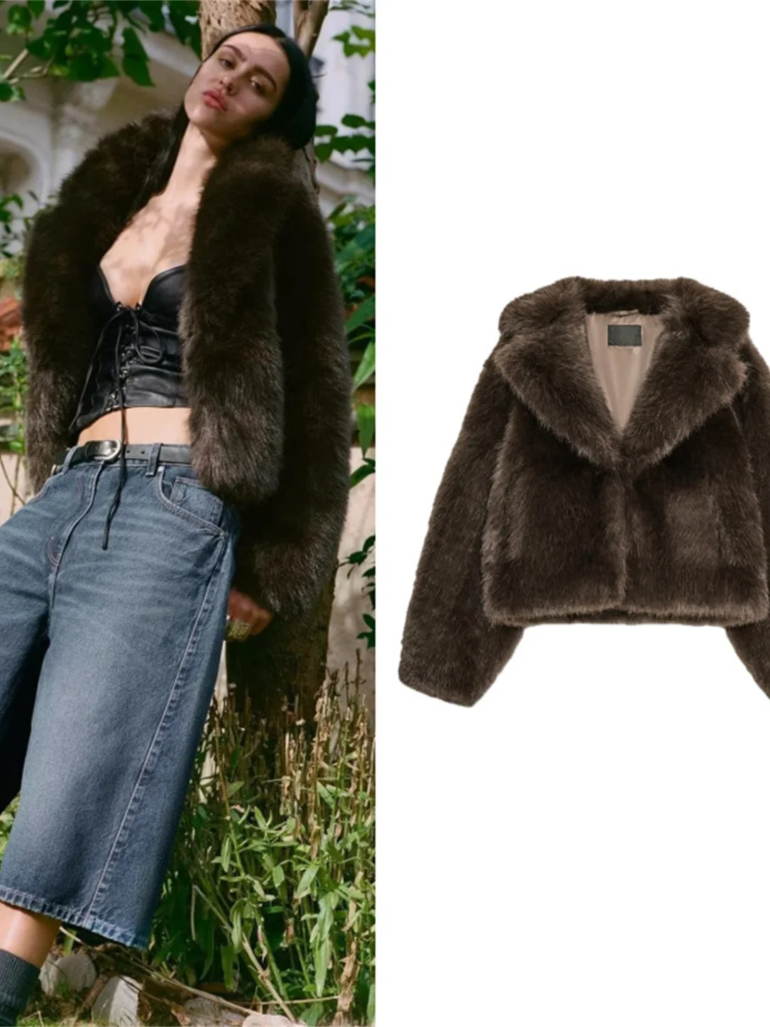 Ele ort пальто из искусственного меха женская модная осенняя новинка Sle высококачественная стеганая куртка повседневная шикарная верхняя одежда
Ele ort пальто из искусственного меха женская модная осенняя новинка Sle высококачественная стеганая куртка повседневная шикарная верхняя одежда