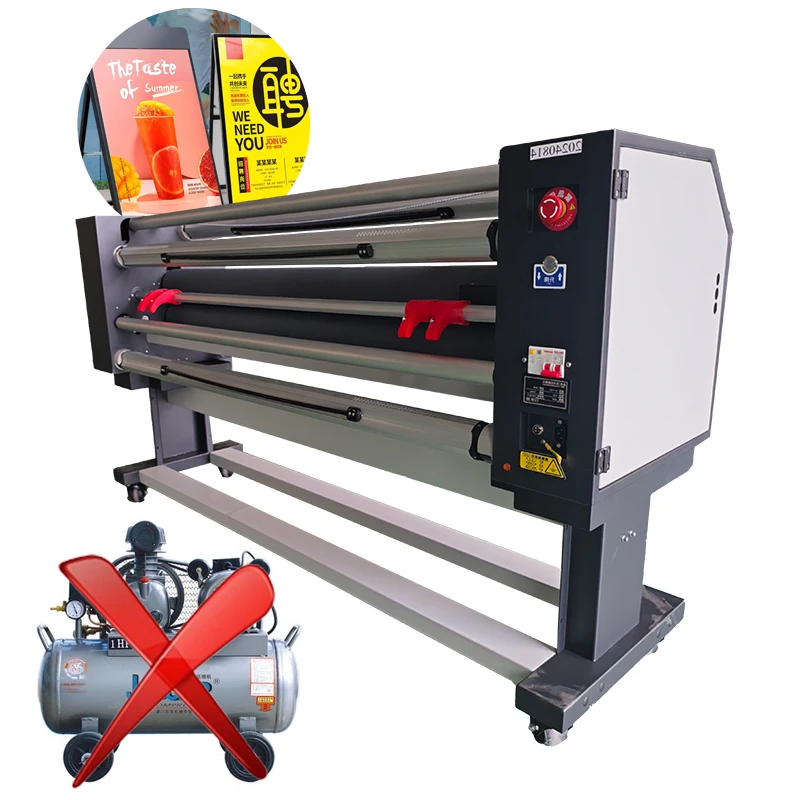 New technology automatic roll to roll lamination machine 1600mm uniform pressure vinyl graphic sticker laminating machine
New technology automatic roll to roll lamination machine 1600mm uniform pressure vinyl graphic sticker laminating machine