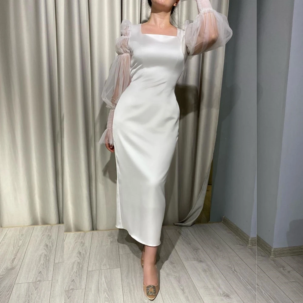 Customized Prom Satin Pleat Birthday A-line Square Neck Bespoke Occasion Gown Midi Dresses
Customized Prom Satin Pleat Birthday A-line Square Neck Bespoke Occasion Gown Midi Dresses