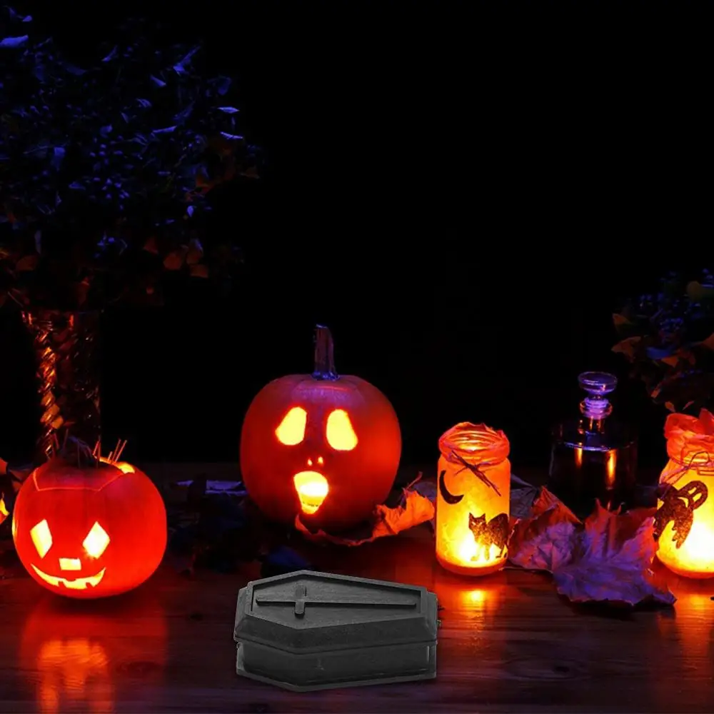 Practical Joke Candy Container Halloween Coffin Box with Lids Removable Halloween Coffin Model Plastics Black Halloween
Practical Joke Candy Container Halloween Coffin Box with Lids Removable Halloween Coffin Model Plastics Black Halloween