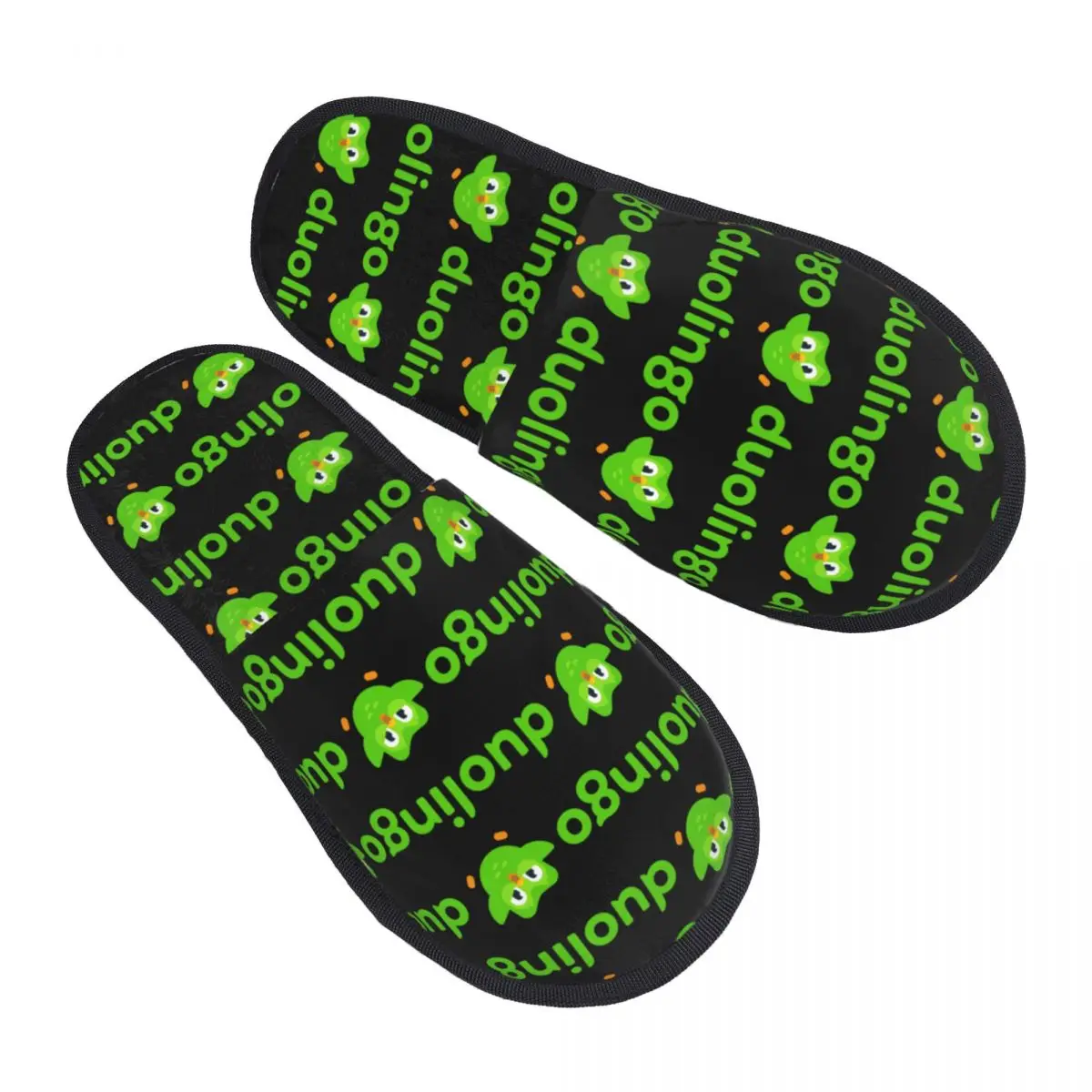 Custom Duolingo Logo OwI Duo Memory Foam Slippers Women Soft Warm House Slippers
Custom Duolingo Logo OwI Duo Memory Foam Slippers Women Soft Warm House Slippers