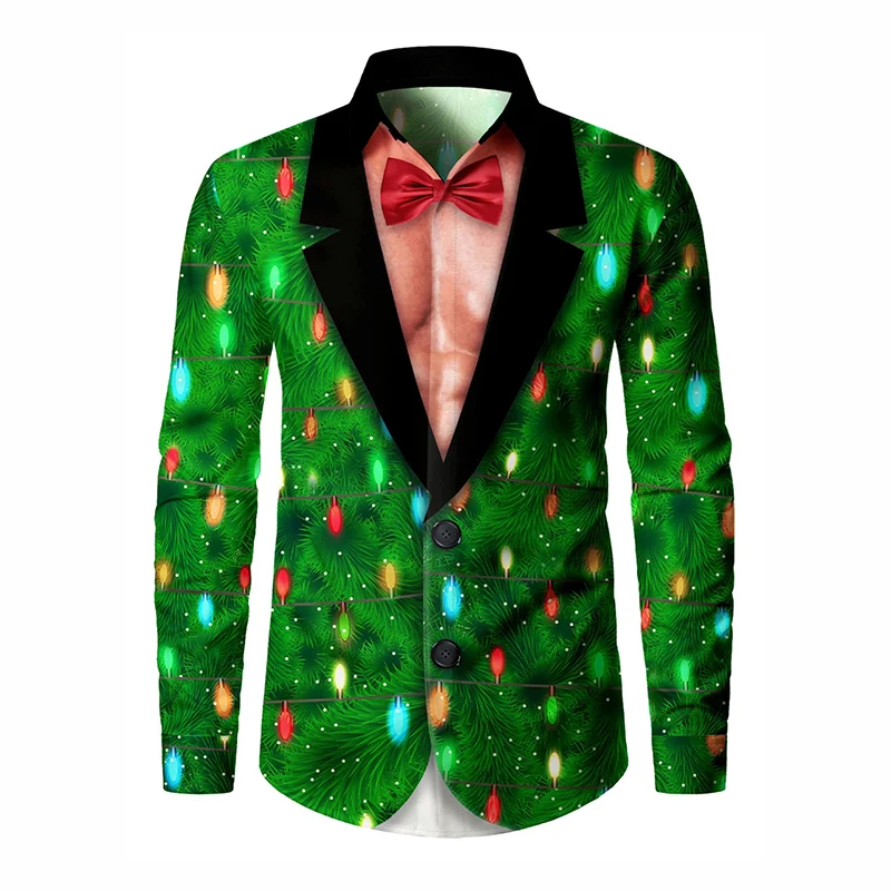 Christmas Holiday 3D Print Funny Shirt For Men Clothes Fake Muscle Lapel Design Long Sleeve Shirt Xmas Formal Family Party 2026
Christmas Holiday 3D Print Funny Shirt For Men Clothes Fake Muscle Lapel Design Long Sleeve Shirt Xmas Formal Family Party 2026