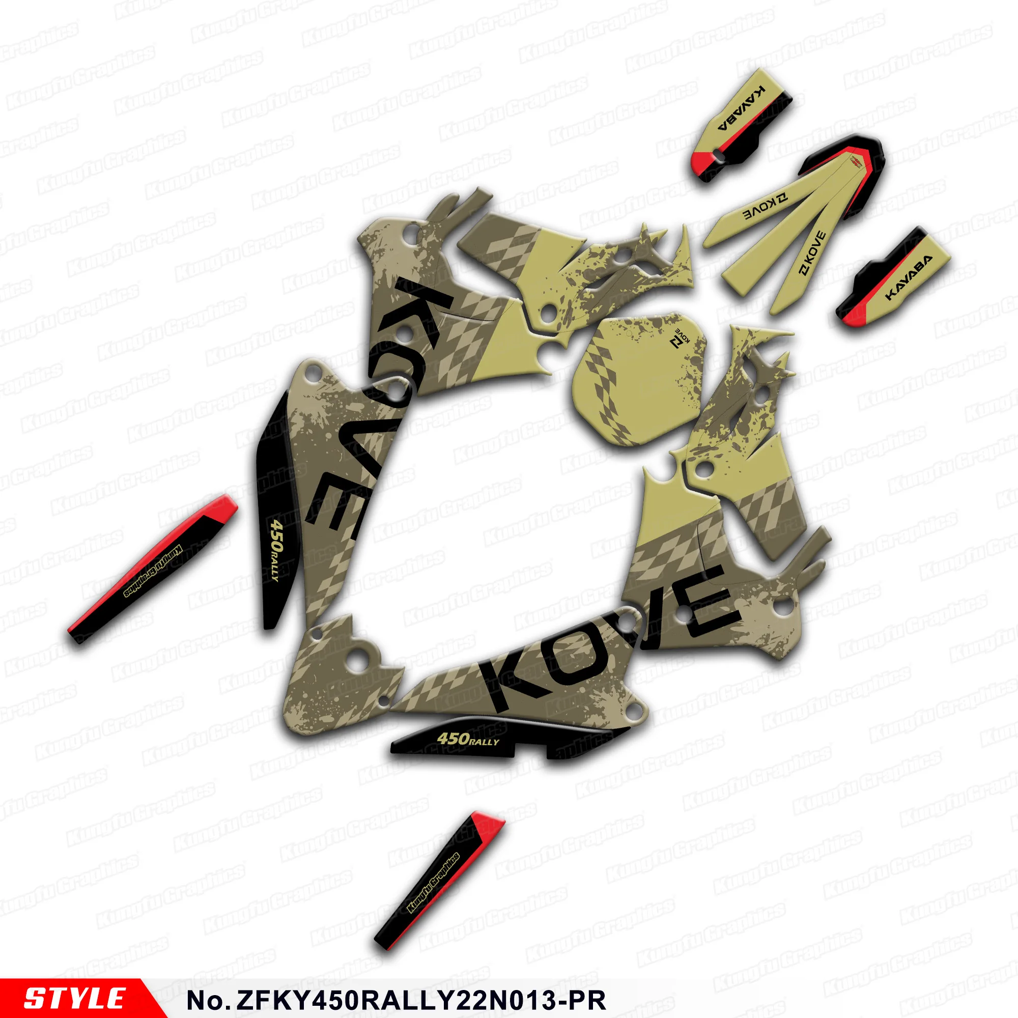 JY RACING Customised Graphics Decal Kit Stickers Complete for KOVE 450 Rally 2022 2023 2024, Rebuild Kit, ZFKY450RALLY22N013-PR
JY RACING Customised Graphics Decal Kit Stickers Complete for KOVE 450 Rally 2022 2023 2024, Rebuild Kit, ZFKY450RALLY22N013-PR