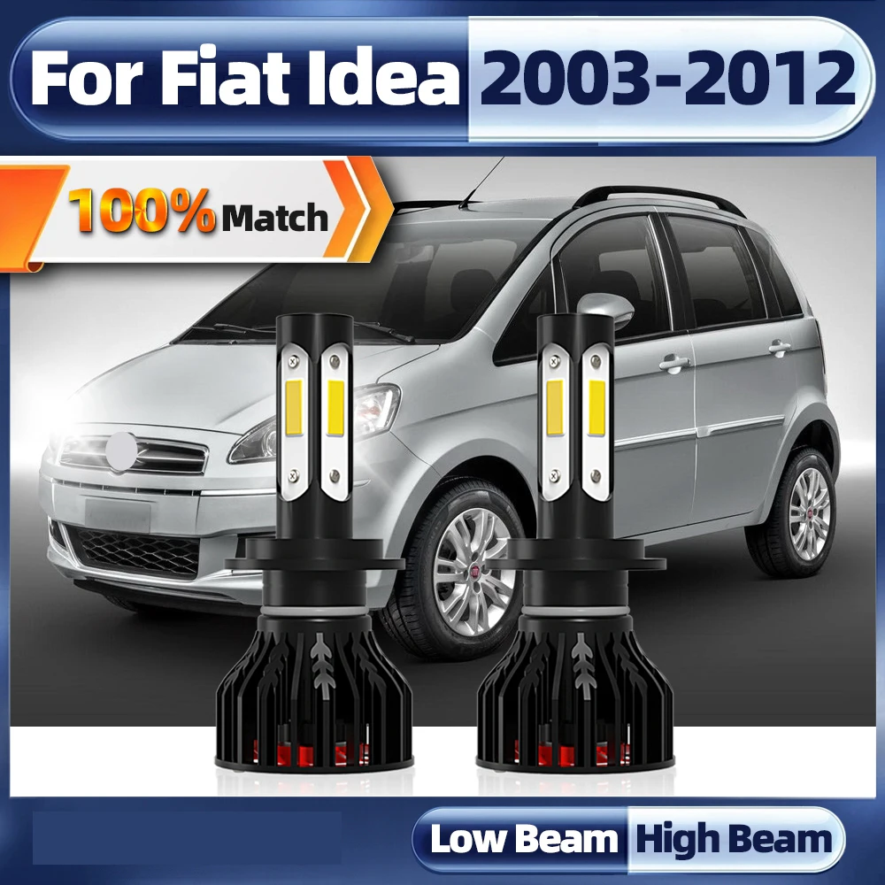 20000LM H7 Canbus LED Headlights 6000K White 120W Car Light 6000K Turbo Auto Lamp For Fiat Idea 2003-2008 2009 2010 2011 2012
20000LM H7 Canbus LED Headlights 6000K White 120W Car Light 6000K Turbo Auto Lamp For Fiat Idea 2003-2008 2009 2010 2011 2012