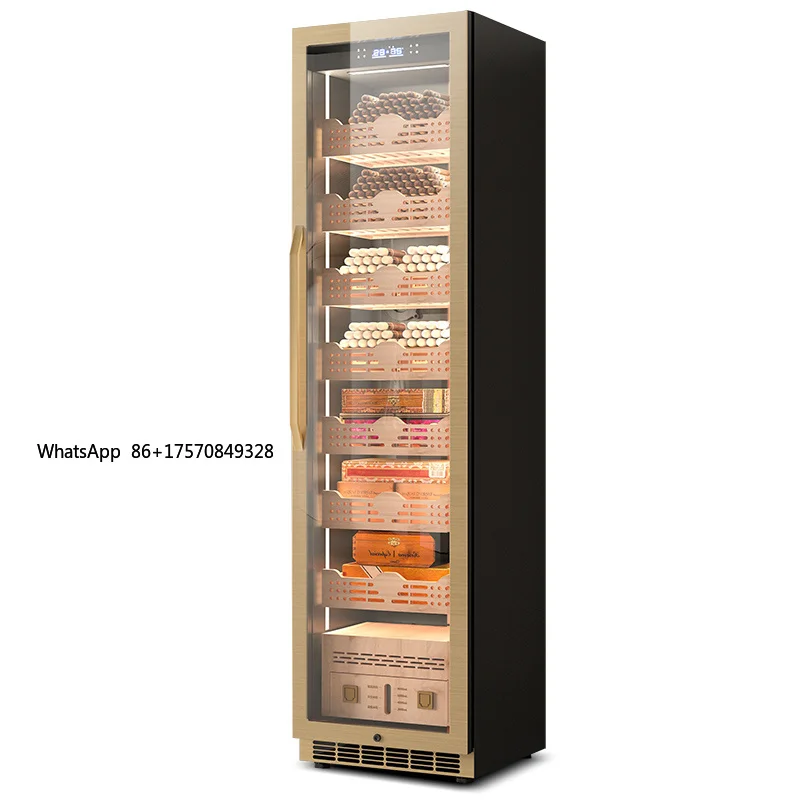 Over 2000pcs Cigars Loading Capacity Electric Cigar Humidor With Compressor Cooling System Cigar Humidor Cabinet Display Cabinet
Over 2000pcs Cigars Loading Capacity Electric Cigar Humidor With Compressor Cooling System Cigar Humidor Cabinet Display Cabinet