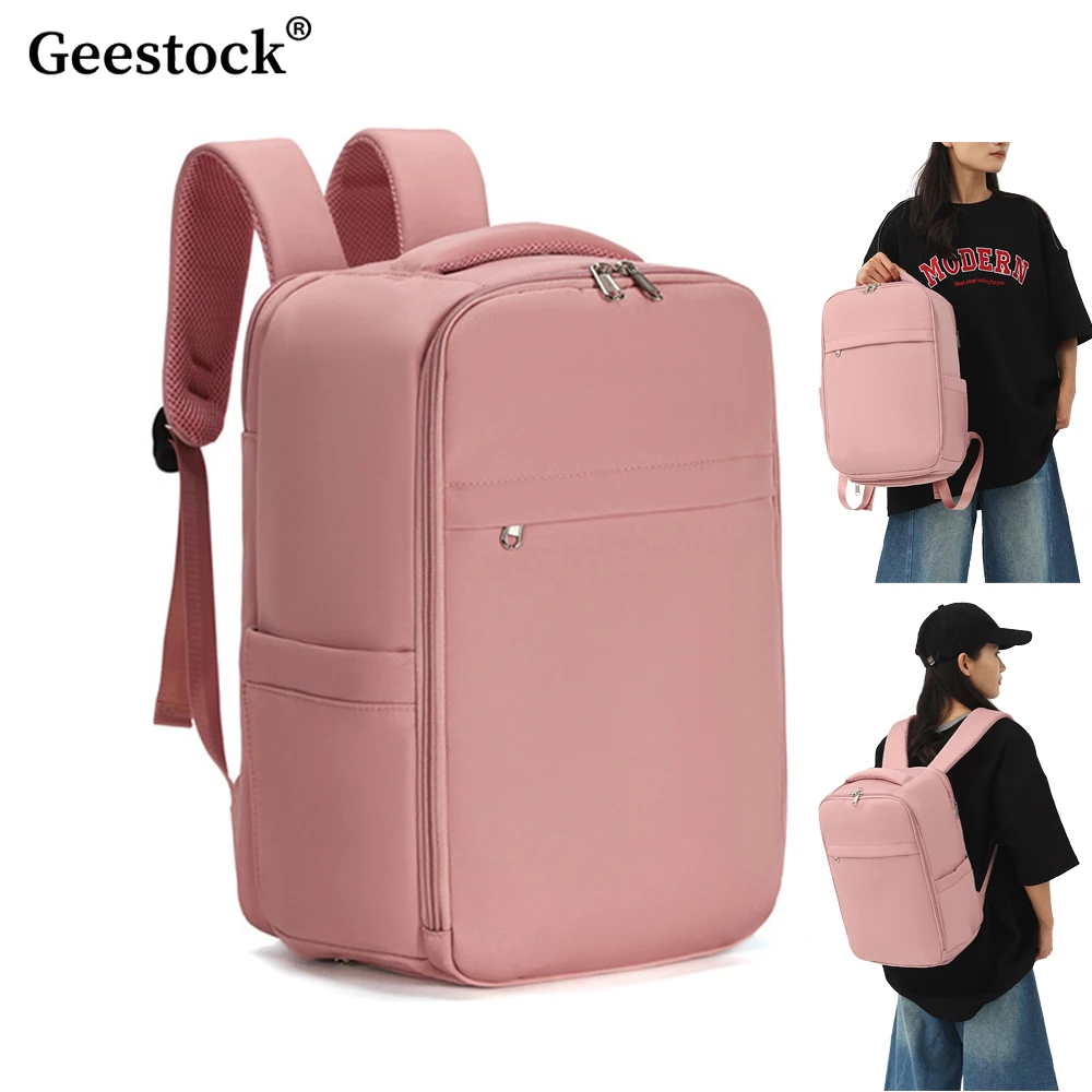 Geestock Women's Waterproof Travel Backpack Airplane Cabin Outdoor Hiking Bag Lightweight Student Schoolbag Business Laptop Bag
Geestock Women's Waterproof Travel Backpack Airplane Cabin Outdoor Hiking Bag Lightweight Student Schoolbag Business Laptop Bag