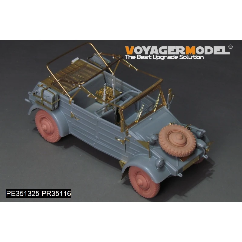 Voyager Model PE351325 WWII German Kubelwagen Type 82 Basic Upgrade Set(For DRAGON Kit)(No Tank)
Voyager Model PE351325 WWII German Kubelwagen Type 82 Basic Upgrade Set(For DRAGON Kit)(No Tank)