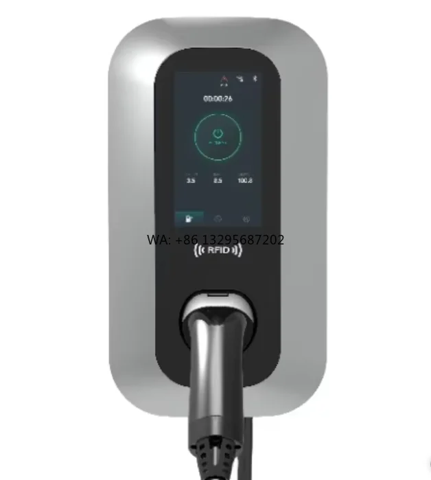 7-дюймовое зарядное устройство для электромобилей с сенсорным экраном, управлением через приложение, номинальным током 16А/32А, тип 2, для домашнего использования
7-дюймовое зарядное устройство для электромобилей с сенсорным экраном, управлением через приложение, номинальным током 16А/32А, тип 2, для домашнего использования