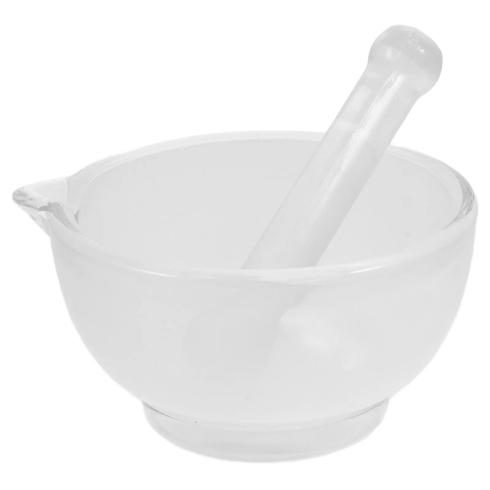1Set Glass Bowl with Pestle Set Versatile Lab Pestle Bowl for Grinding Mixing Spices Herbs Science Experiments Heavy Duty Break
1Set Glass Bowl with Pestle Set Versatile Lab Pestle Bowl for Grinding Mixing Spices Herbs Science Experiments Heavy Duty Break