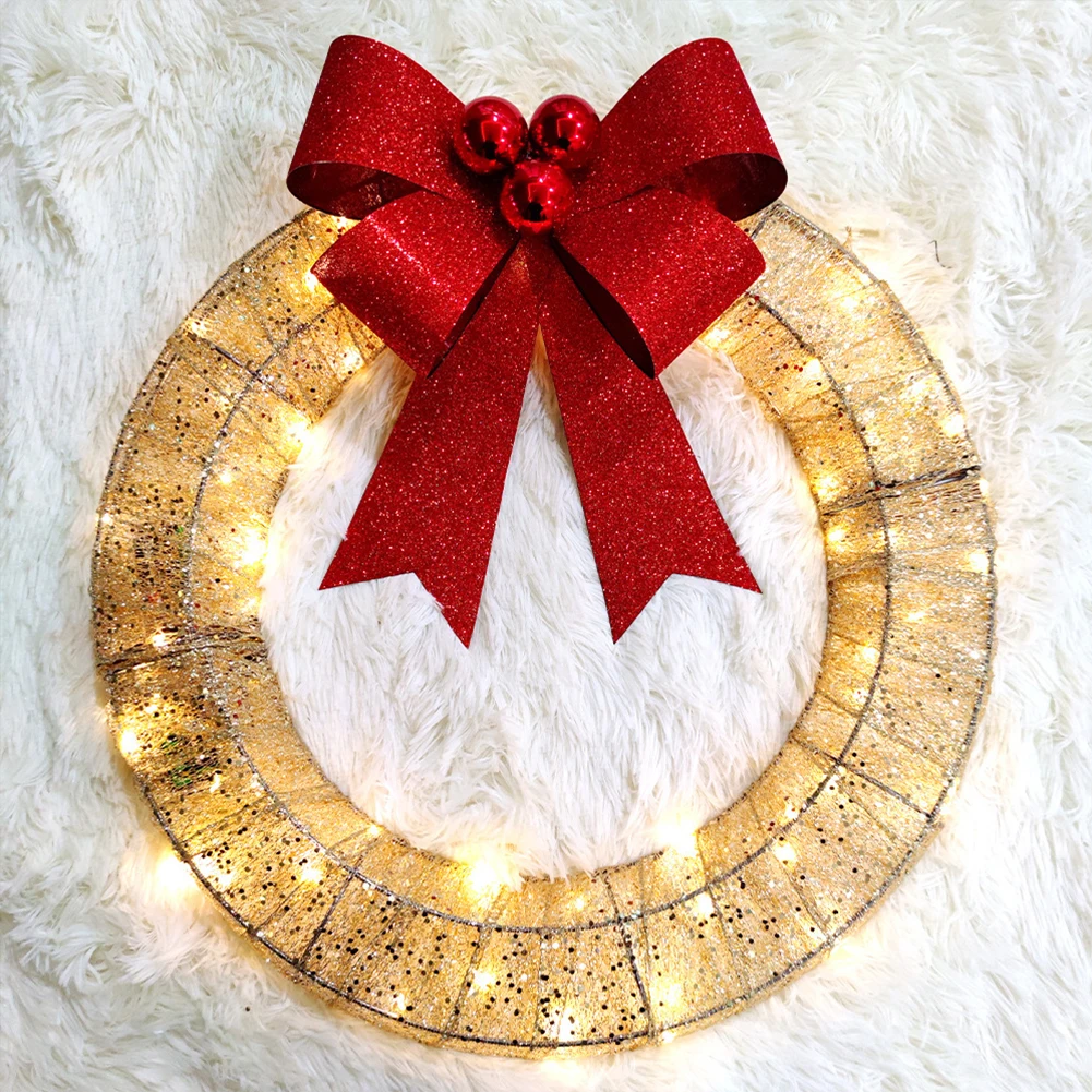 Christmas Door Hanger Festival Celebration LED Warm Light Artificial Wreath Party Supplies Scene Layout for Home Restaurant Shop
Christmas Door Hanger Festival Celebration LED Warm Light Artificial Wreath Party Supplies Scene Layout for Home Restaurant Shop