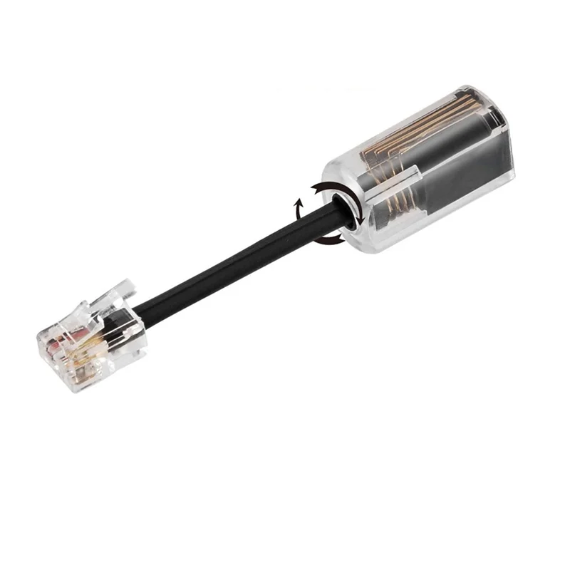 SuperDeals 2 шт. детектор телефонного шнура RJ9 4P4C 360 градусов расширенный вращающийся анти-Т-угольный черный телефонный шнур стационарный кабель
SuperDeals 2 шт. детектор телефонного шнура RJ9 4P4C 360 градусов расширенный вращающийся анти-Т-угольный черный телефонный шнур стационарный кабель