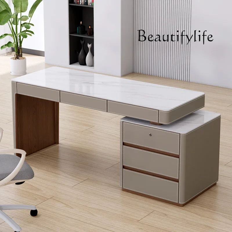 N49 Light luxury modern solid wood computer desk retro style high-end home desk Italian living room desk
N49 Light luxury modern solid wood computer desk retro style high-end home desk Italian living room desk