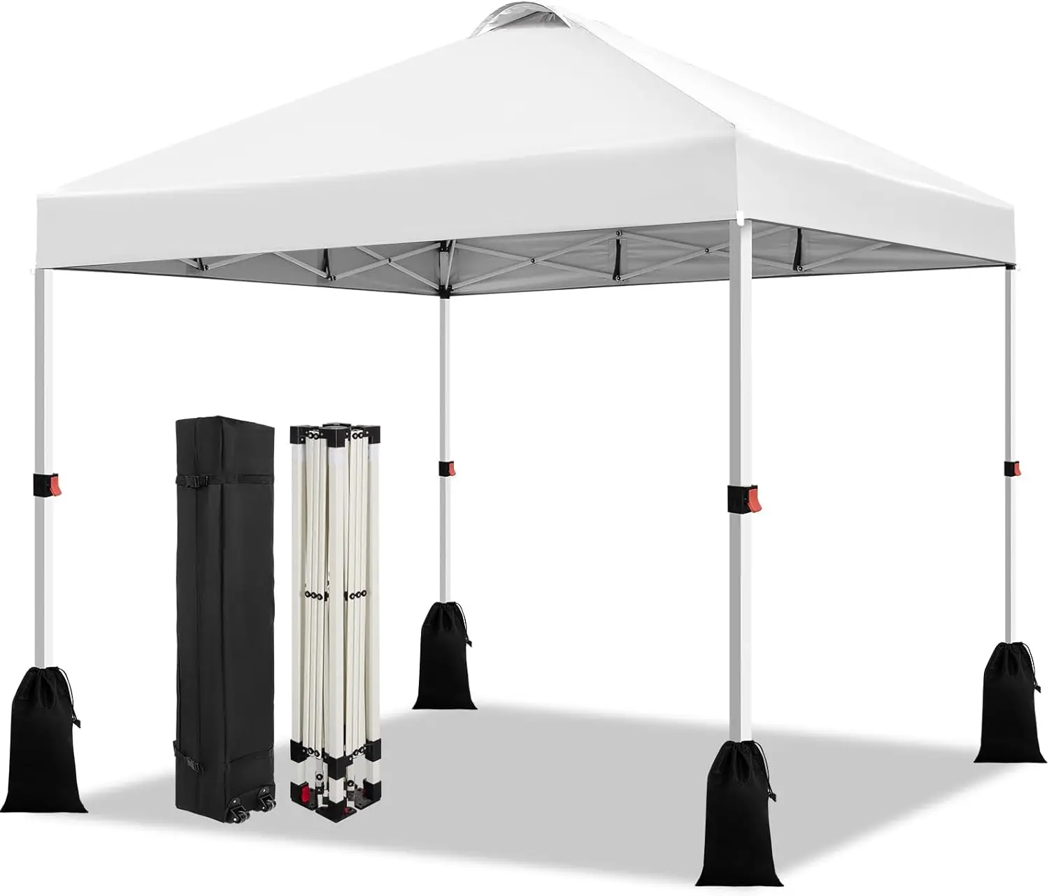 10x10 Pop Up Canopy Tent, 1-Button Push Setup Canopy Tent, Adjustable Height Instant Portable Shelter, Portable Roller Bag, E
10x10 Pop Up Canopy Tent, 1-Button Push Setup Canopy Tent, Adjustable Height Instant Portable Shelter, Portable Roller Bag, E