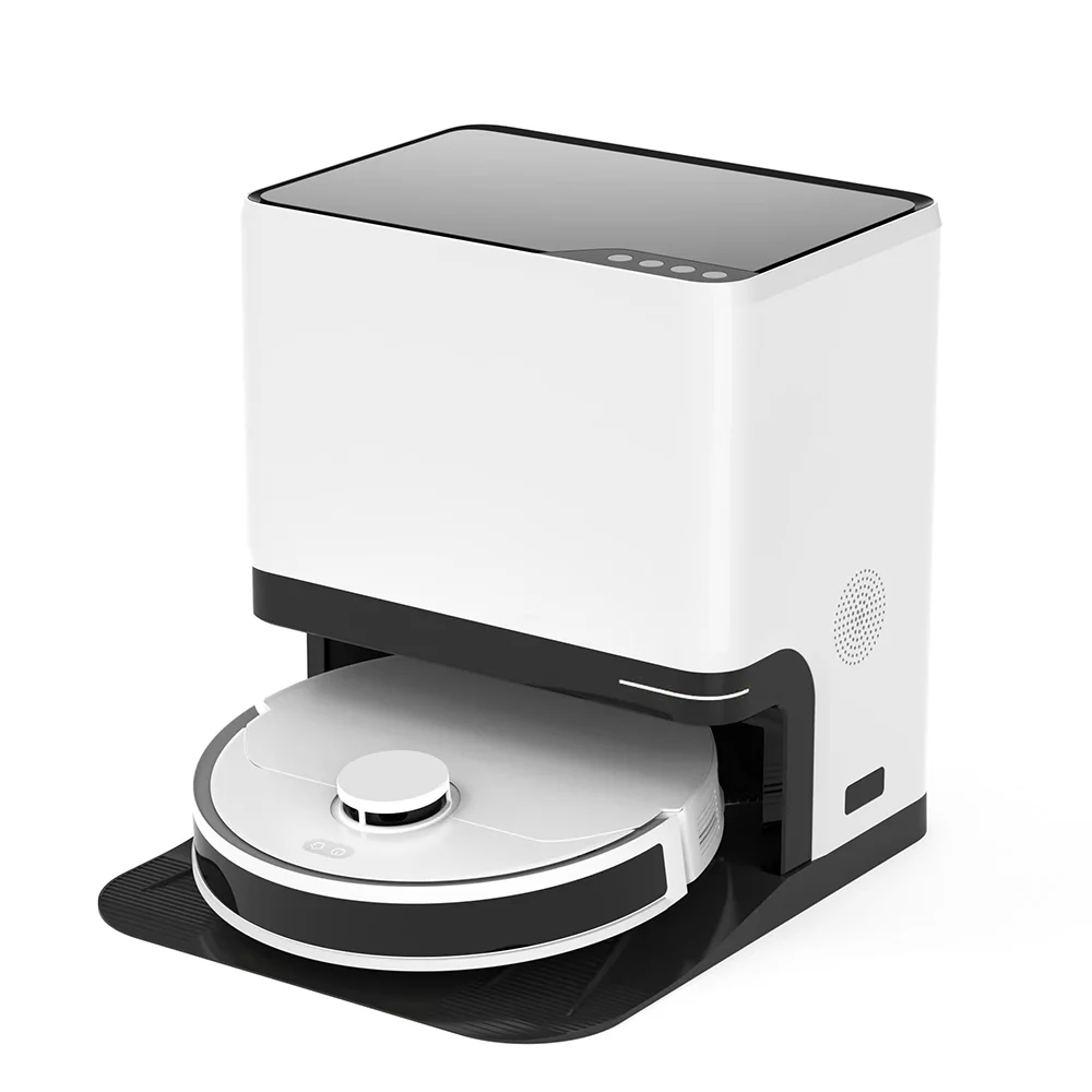 Self Emptying Robot Vacuum and Mop Combo Lidar Navigation Smart Mapping Vacuum Cleaner Robot
Self Emptying Robot Vacuum and Mop Combo Lidar Navigation Smart Mapping Vacuum Cleaner Robot