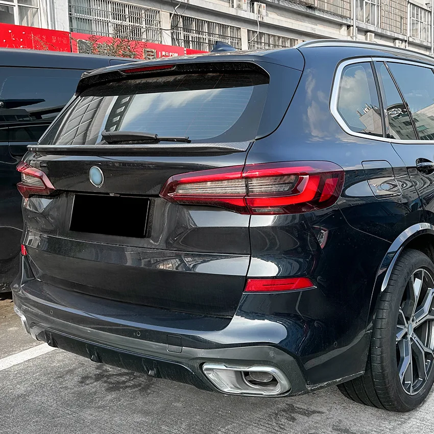 Для Bmw X5 G05 2019 + модификация верхнего крыла центрального заднего крыла внешней отделки
Для Bmw X5 G05 2019 + модификация верхнего крыла центрального заднего крыла внешней отделки