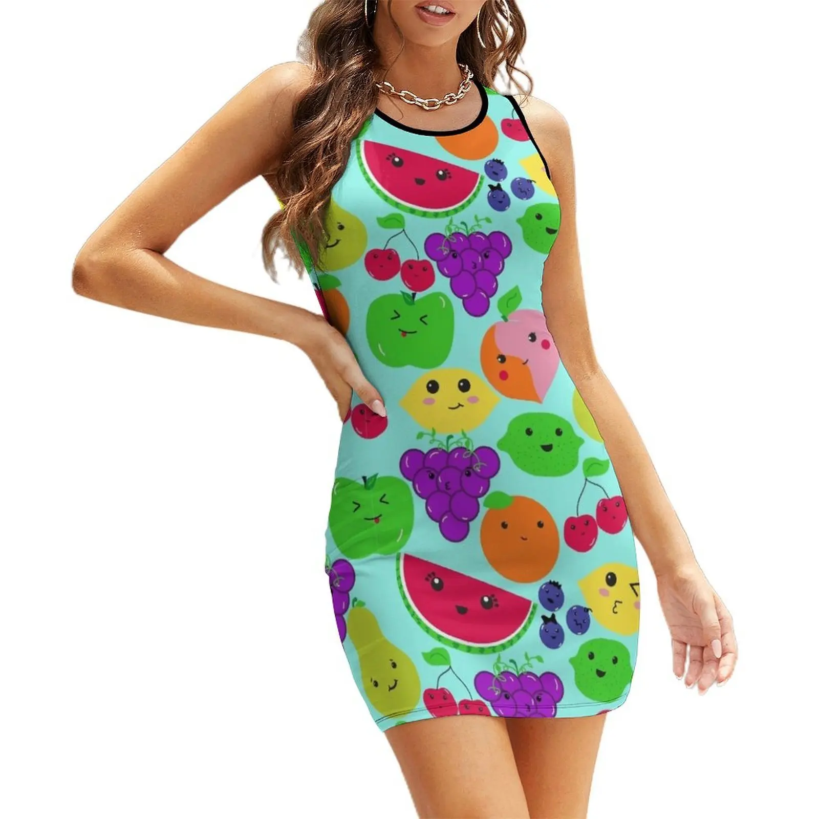 KAWAII Fruit Cartoons Sleeveless Sundress Cocktail of dresses birthday dresses for women dresses for woman 2025
KAWAII Fruit Cartoons Sleeveless Sundress Cocktail of dresses birthday dresses for women dresses for woman 2025