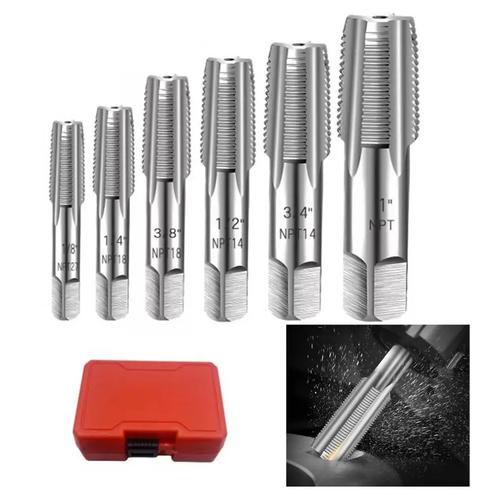 NPT Tap Set For Clean Accurate Threads NPT Pipe Tap Set For Plumbers DIY Project Hand Tools Power Tool Accessories
NPT Tap Set For Clean Accurate Threads NPT Pipe Tap Set For Plumbers DIY Project Hand Tools Power Tool Accessories