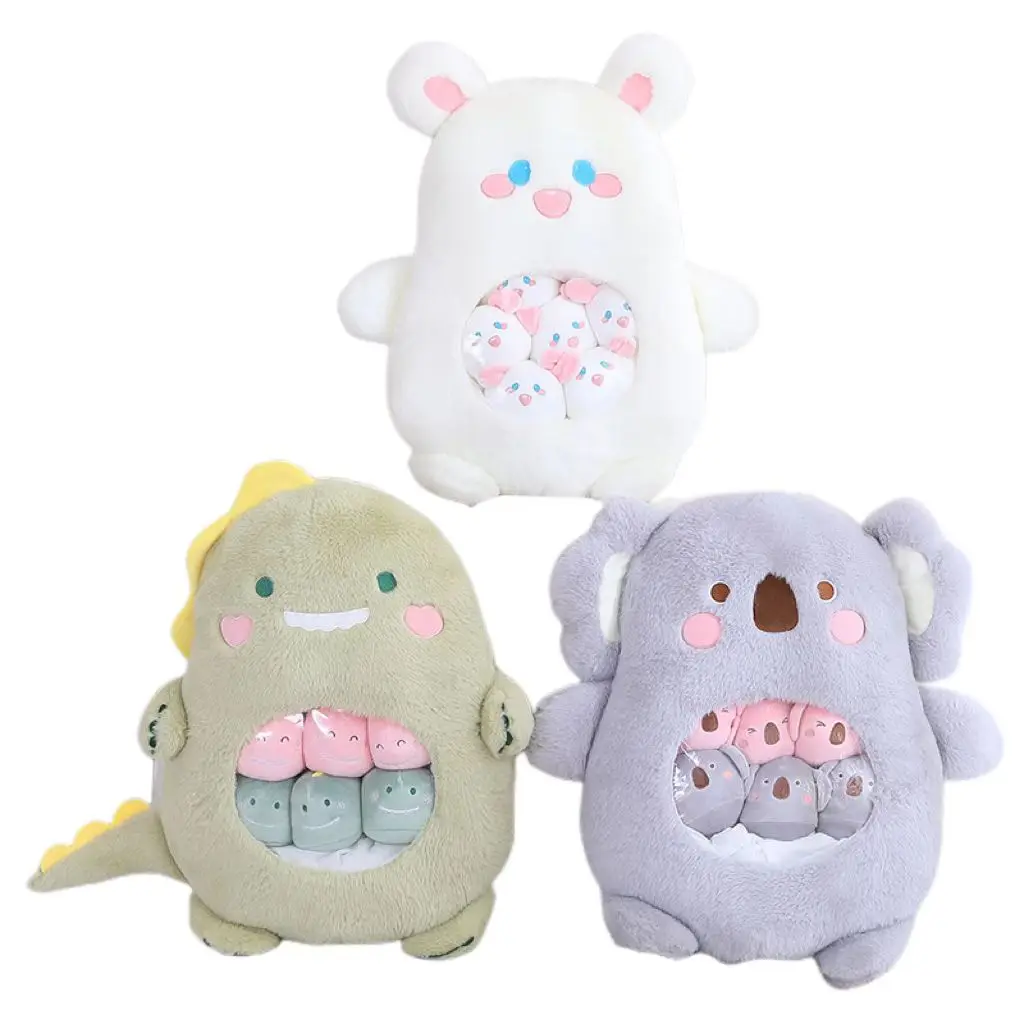 New Cute Animals Koala Rabbits Dinosaur Snacks Throw Pillows Big Bag of Dolls Plush Toys Girls Gifts Birthday Gifts
New Cute Animals Koala Rabbits Dinosaur Snacks Throw Pillows Big Bag of Dolls Plush Toys Girls Gifts Birthday Gifts