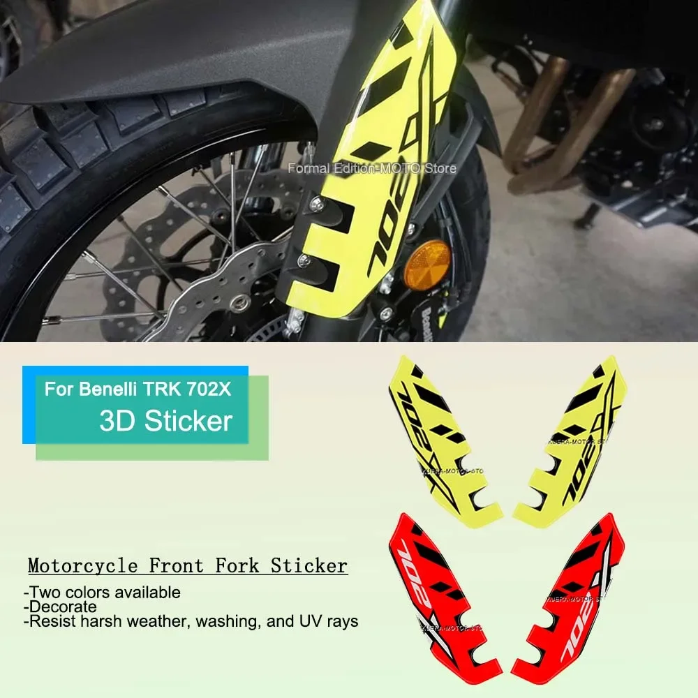 For Benelli TRK 702X 2023 3D Gel Resin Sticker Waterproof Anti Scratch Motorcycle Front Fork Protective Stickers
For Benelli TRK 702X 2023 3D Gel Resin Sticker Waterproof Anti Scratch Motorcycle Front Fork Protective Stickers