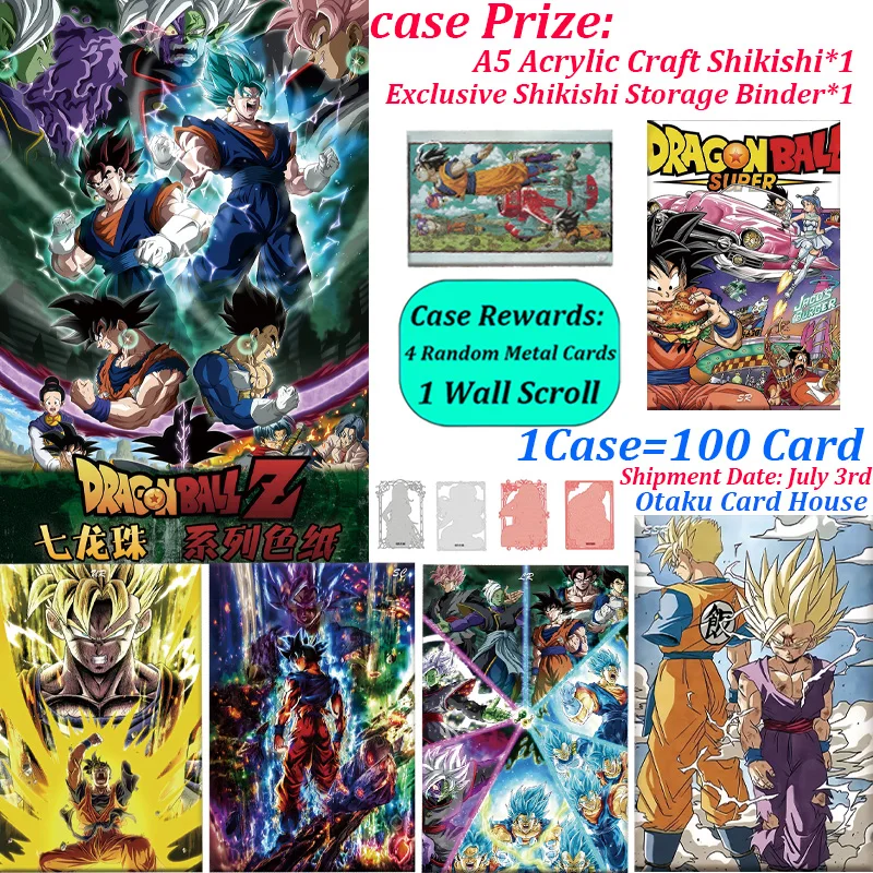 Dragon Ball Cards Z Crack Sky Blade Shikishi Limited Collectible Color Paper Anime Art Board New Unopened Bulk for Reseller
Dragon Ball Cards Z Crack Sky Blade Shikishi Limited Collectible Color Paper Anime Art Board New Unopened Bulk for Reseller