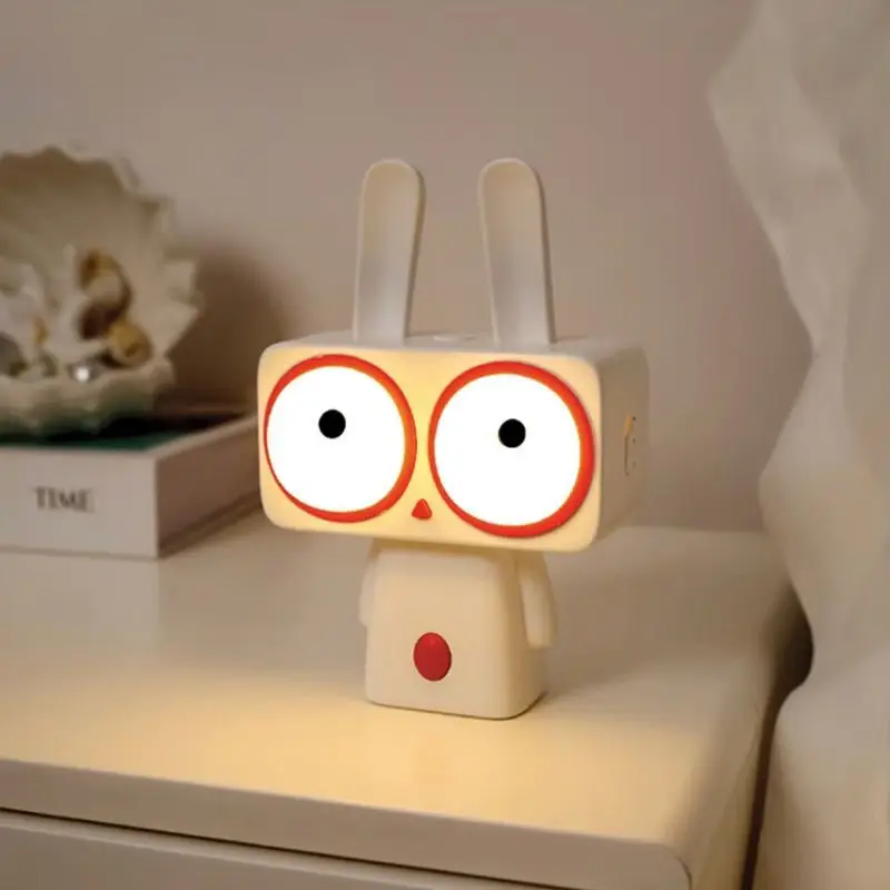 Удивленный кролик ночник милый креативный атмосферный светильник для спальни мягкий свет с таймером сна настольная лампа
Удивленный кролик ночник милый креативный атмосферный светильник для спальни мягкий свет с таймером сна настольная лампа