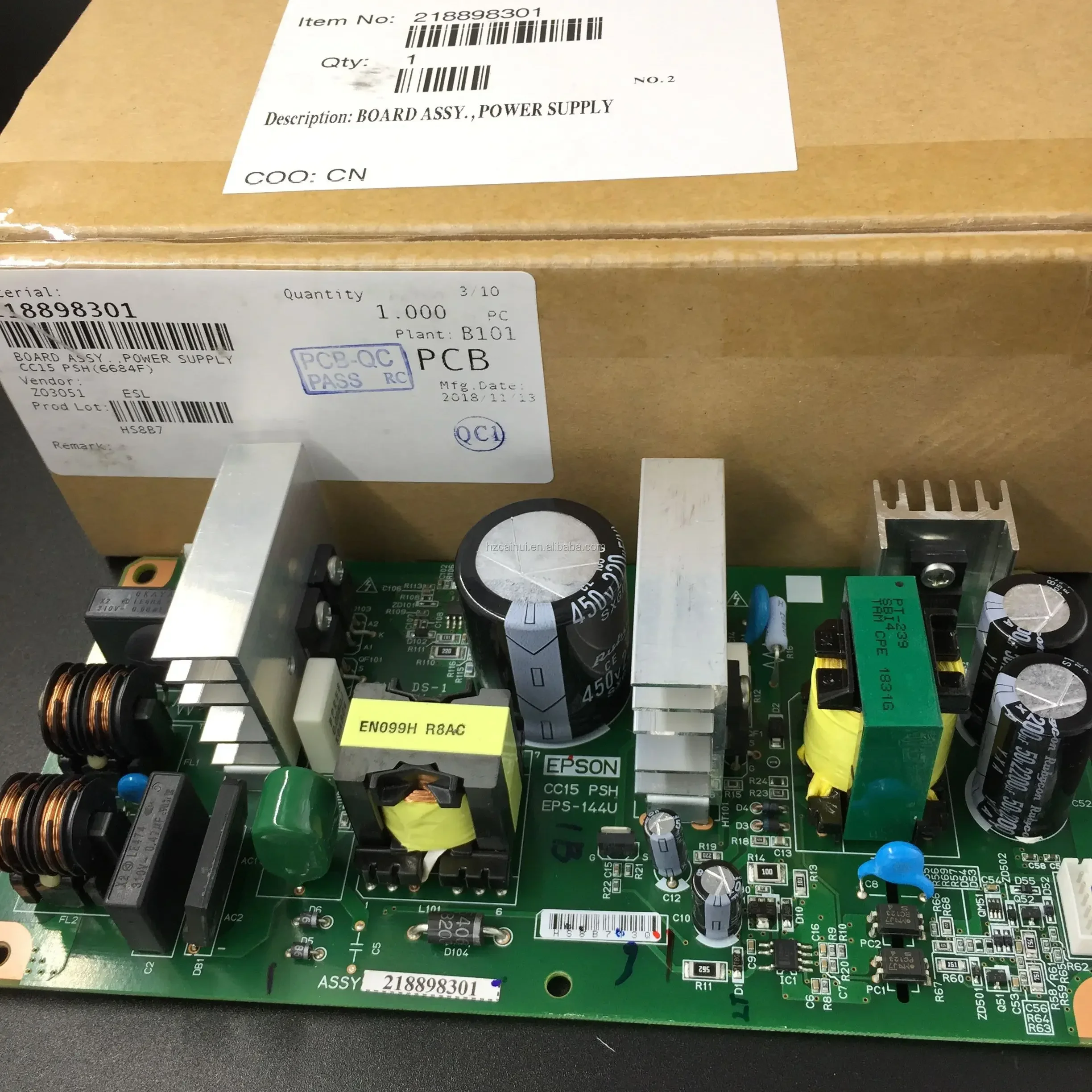 Оригинальный новый блок питания в сборе для Epson F6200 F6300 F6270 F6070 F6280 F6330 F6370 F9400 F9470 F9480H F9400H F9300 F9370
Оригинальный новый блок питания в сборе для Epson F6200 F6300 F6270 F6070 F6280 F6330 F6370 F9400 F9470 F9480H F9400H F9300 F9370