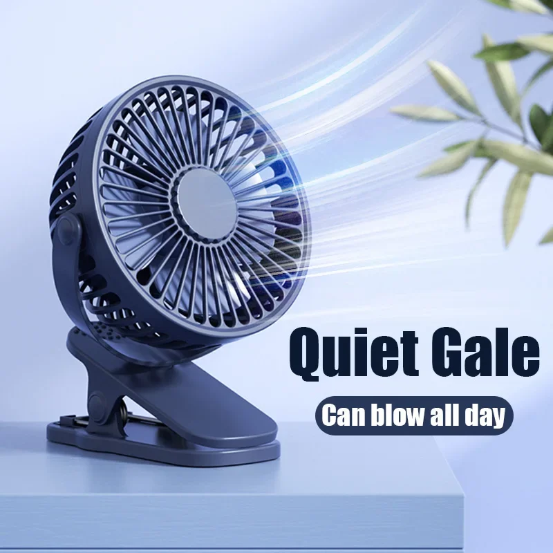 USB Rechargeable Table Fan Clip-on Type Portable Mini Desk Fan 360 Degree Rotation Adjustable Clip-on Fan For Student Dormitory
USB Rechargeable Table Fan Clip-on Type Portable Mini Desk Fan 360 Degree Rotation Adjustable Clip-on Fan For Student Dormitory