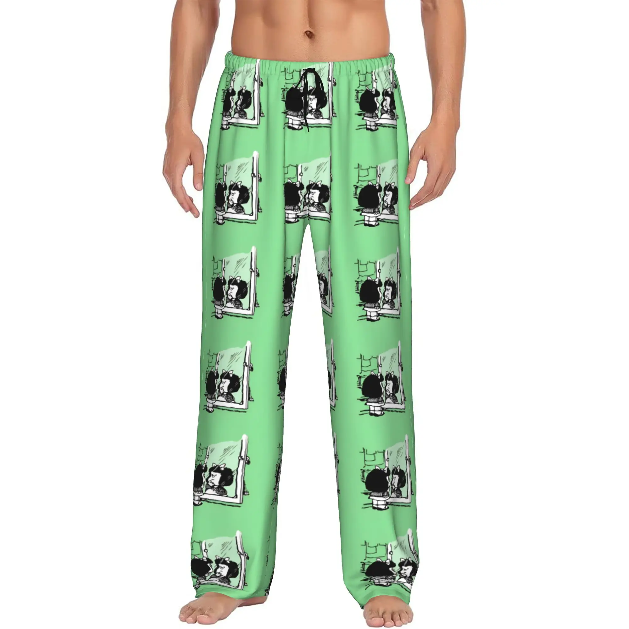 Custom Anime Mafalda Pajama Pants Men's Cartoon Quino Manga Lounge Sleep Drawstring Sleepwear Bottoms with Pockets
Custom Anime Mafalda Pajama Pants Men's Cartoon Quino Manga Lounge Sleep Drawstring Sleepwear Bottoms with Pockets