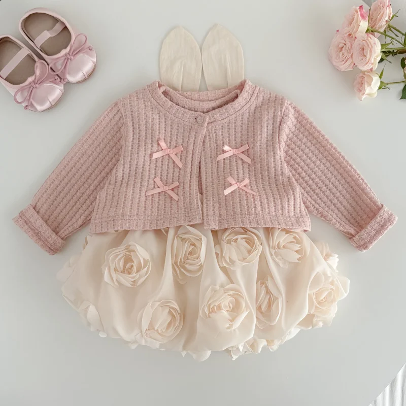 Baby Girl Dress Spring New Fashionable Sweet Princess Dress Set Toddler Cardigan Top Two-Piece
Baby Girl Dress Spring New Fashionable Sweet Princess Dress Set Toddler Cardigan Top Two-Piece