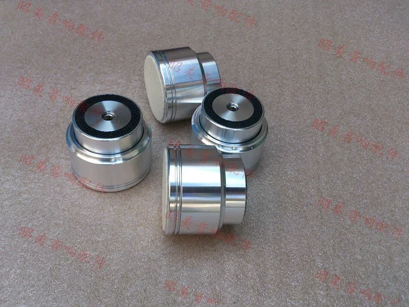 4pcs / set aluminum alloy diameter 48mm high 40mm audio amplifier foot shock absorber feet magnetic suspension foot shock pad
4pcs / set aluminum alloy diameter 48mm high 40mm audio amplifier foot shock absorber feet magnetic suspension foot shock pad