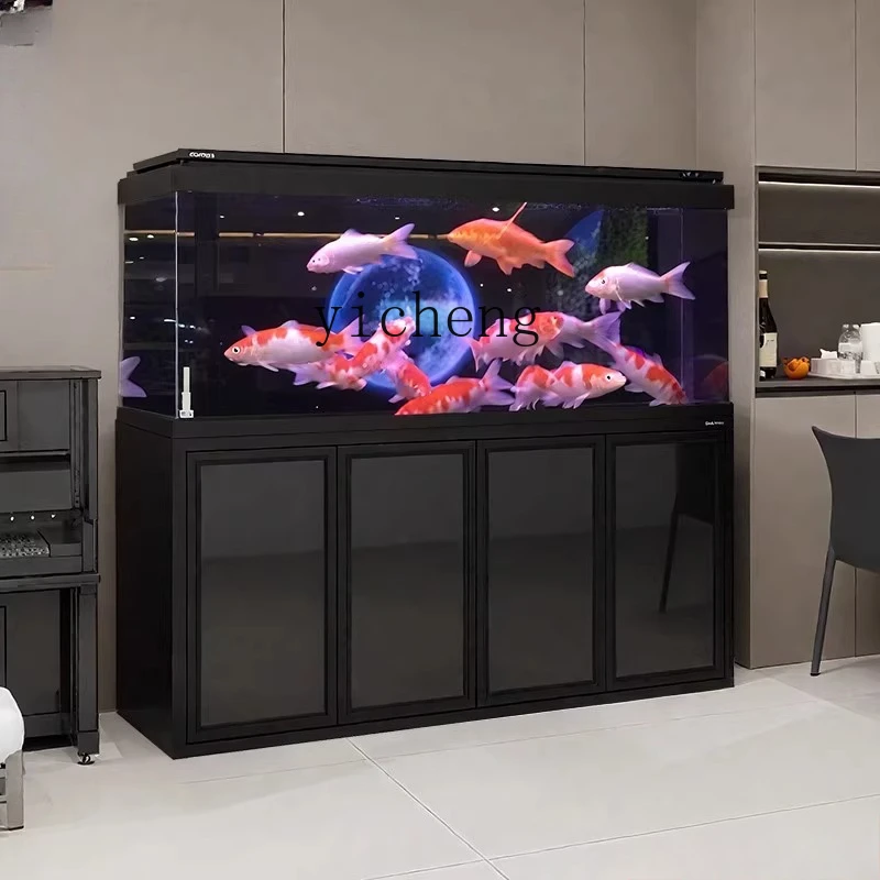 LSL Fish Tank Living Room Large Intelligent Ecological Aquarium Household Bottom Filter Floor-standing
LSL Fish Tank Living Room Large Intelligent Ecological Aquarium Household Bottom Filter Floor-standing