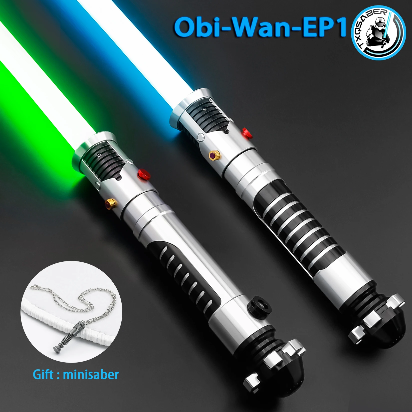 TXQSTUDIO 2025 New Lightsaber For Adult Cosplay Toys Metal Hilt with Strap Blaster Obi-Wan-EP1 laser sword Color Change
TXQSTUDIO 2025 New Lightsaber For Adult Cosplay Toys Metal Hilt with Strap Blaster Obi-Wan-EP1 laser sword Color Change