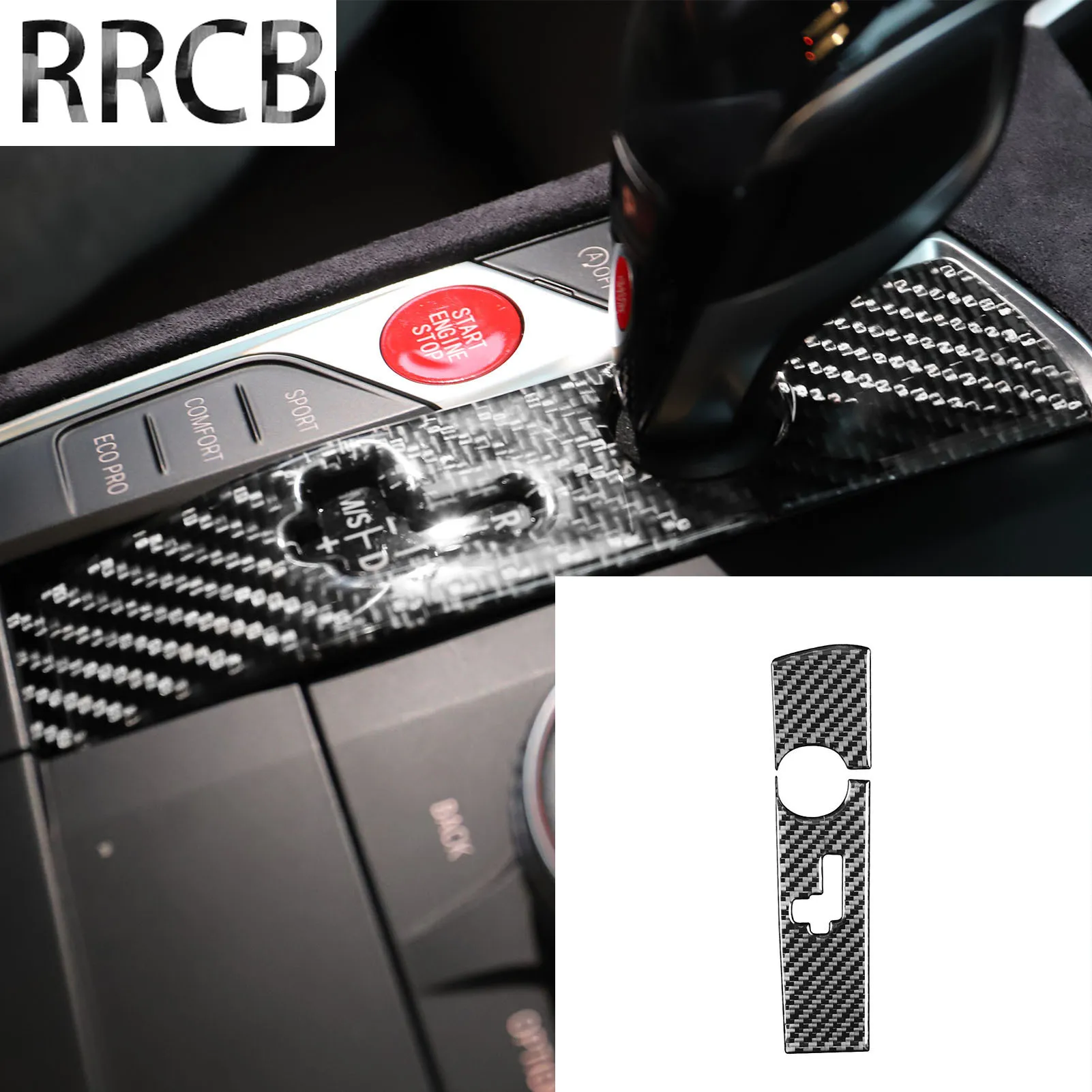 For BMW 4 Series G22 G23 G26 2021-2024 Carbon Fiber Gear Shift Knob Panel Interior Car Accessories Cover Soft Stickers Auto Trim
For BMW 4 Series G22 G23 G26 2021-2024 Carbon Fiber Gear Shift Knob Panel Interior Car Accessories Cover Soft Stickers Auto Trim