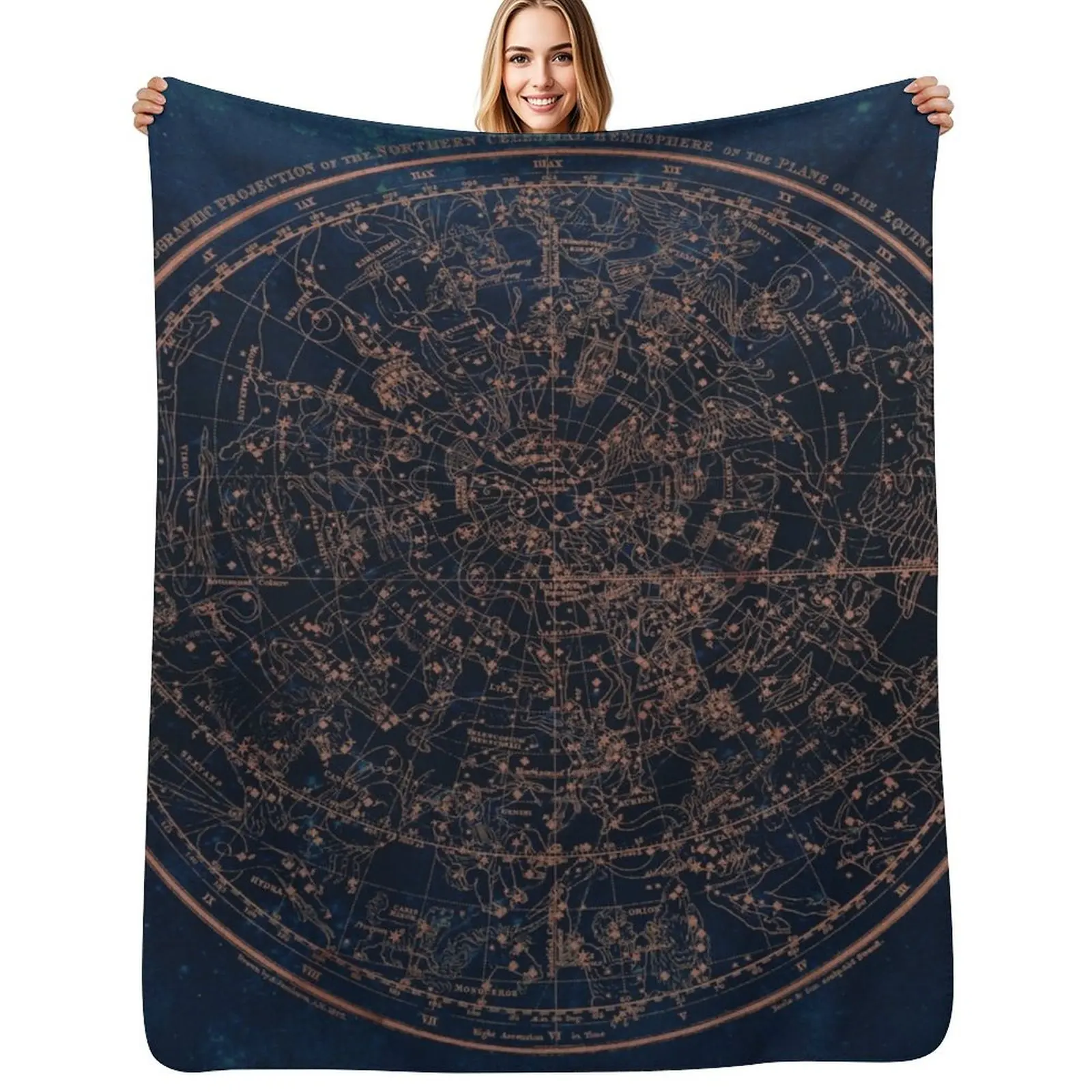 Constellations of the Northern Hemisphere Throw Blanket Outdoor Soft Blanket for Picnic Beach Camping
Constellations of the Northern Hemisphere Throw Blanket Outdoor Soft Blanket for Picnic Beach Camping