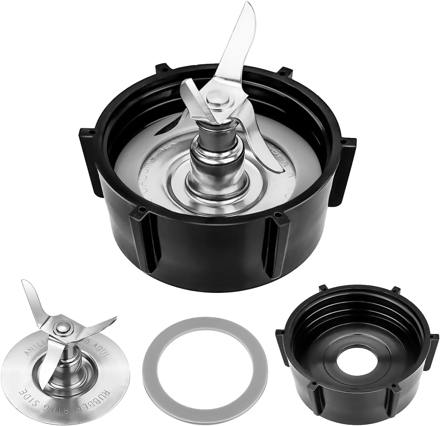 Osterizer Blender Cutter Blade Base Cap Gasket Parts Replaces Part Numbers: 031014, 148381 For Oster Fits Glass, Plastic, And
Osterizer Blender Cutter Blade Base Cap Gasket Parts Replaces Part Numbers: 031014, 148381 For Oster Fits Glass, Plastic, And
