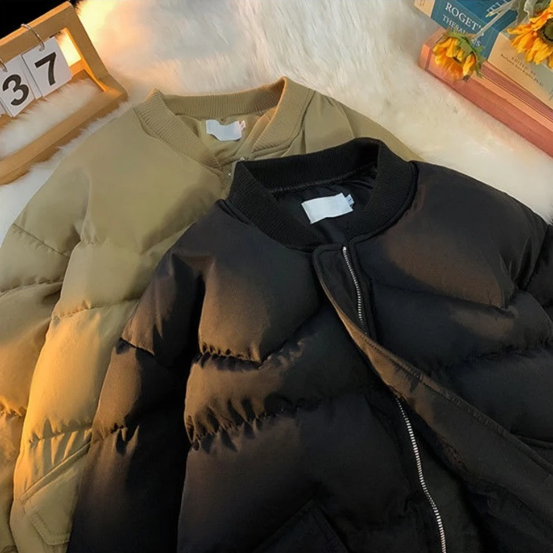 Men's Bread Loaf Winter Coat Japanese Style Quilted Jacket with Fleece Lining for Extreme Cold
Men's Bread Loaf Winter Coat Japanese Style Quilted Jacket with Fleece Lining for Extreme Cold