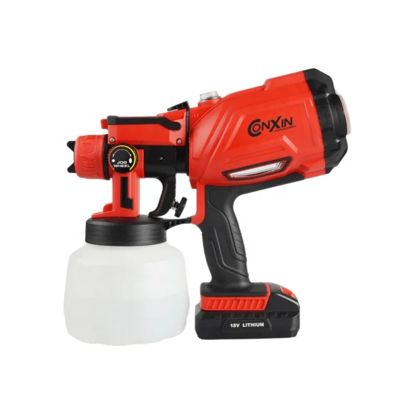 Hot Sale Brushless Electric Cordless Power Spray Gun High Pressure Lithium Battery Powered Paint Spray Gun
Hot Sale Brushless Electric Cordless Power Spray Gun High Pressure Lithium Battery Powered Paint Spray Gun
