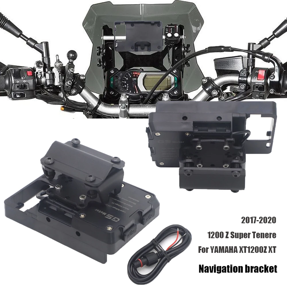 For YAMAHA XT1200Z XT 1200 Z Super Tenere 2017-2020 bracket holder smartphone mobile phone GPS board bracket
For YAMAHA XT1200Z XT 1200 Z Super Tenere 2017-2020 bracket holder smartphone mobile phone GPS board bracket