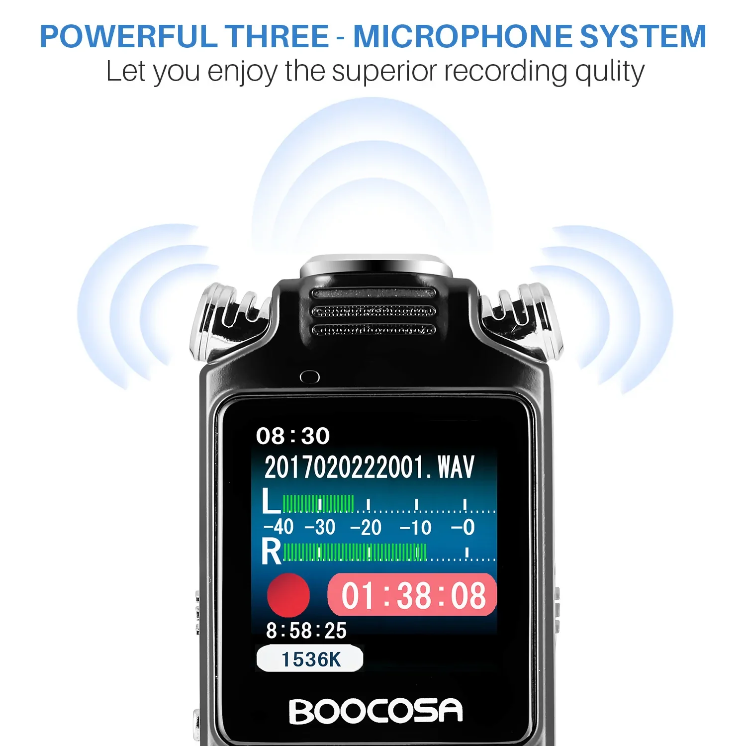 Цифровой аудиодиктофон, профессиональная ручка, мини-диктофон с цветной активацией без потерь, MP3-плеер, запись, шумоподавление
Цифровой аудиодиктофон, профессиональная ручка, мини-диктофон с цветной активацией без потерь, MP3-плеер, запись, шумоподавление