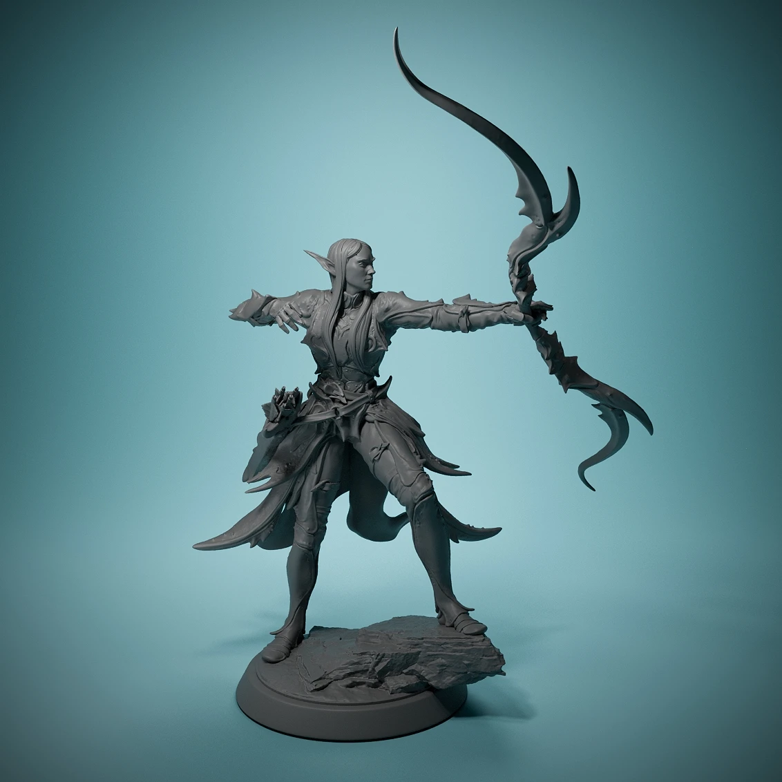 ElfWarrior_Bow_Shoot - Resin 3D miniature - For Tactical Gaming Roleplaying - Game Room Decoration - Holiday Gift Ideas
ElfWarrior_Bow_Shoot - Resin 3D miniature - For Tactical Gaming Roleplaying - Game Room Decoration - Holiday Gift Ideas