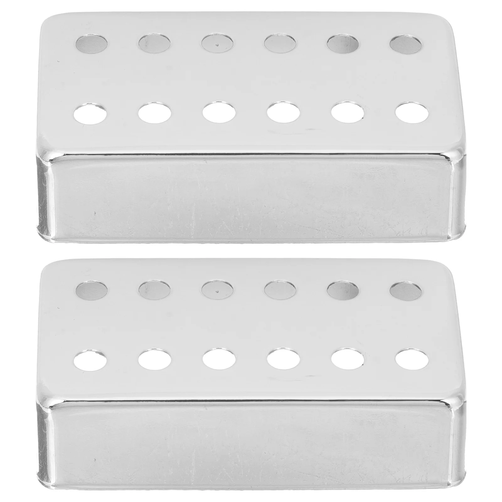 2 Pcs Electric Guitar Copper Covers 12 Hole 50mm 52mm Silver Protective Pickup Dust Covers Ventilation Holes Guitar
2 Pcs Electric Guitar Copper Covers 12 Hole 50mm 52mm Silver Protective Pickup Dust Covers Ventilation Holes Guitar