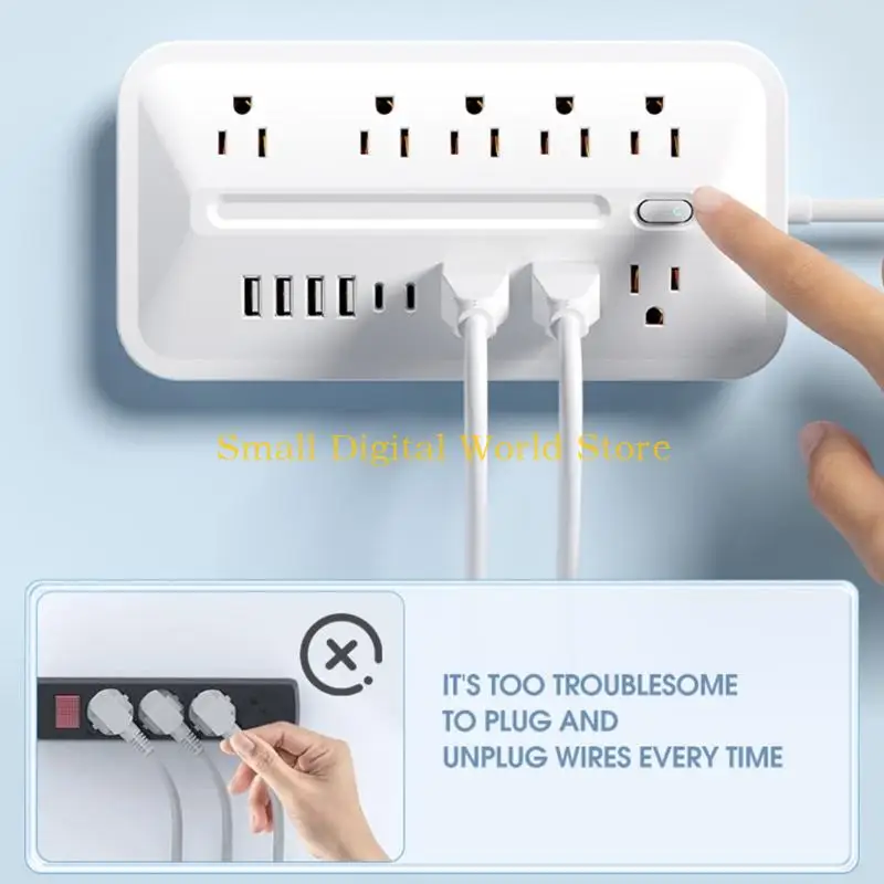 77UB Surges Protector Power Strips With USB Type C Port And Outlets For Travel
77UB Surges Protector Power Strips With USB Type C Port And Outlets For Travel
