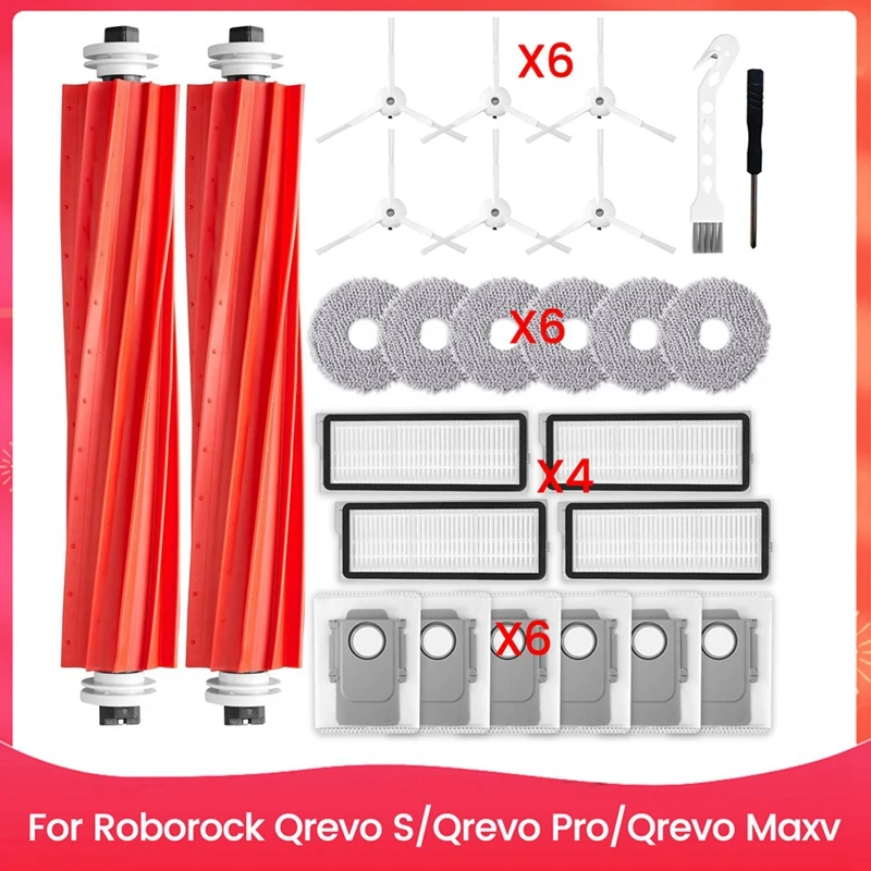 Комплект аксессуаров для робота-пылесоса Roborock Qrevo S/Qrevo Pro/Qrevo Maxv, запасные части
Комплект аксессуаров для робота-пылесоса Roborock Qrevo S/Qrevo Pro/Qrevo Maxv, запасные части