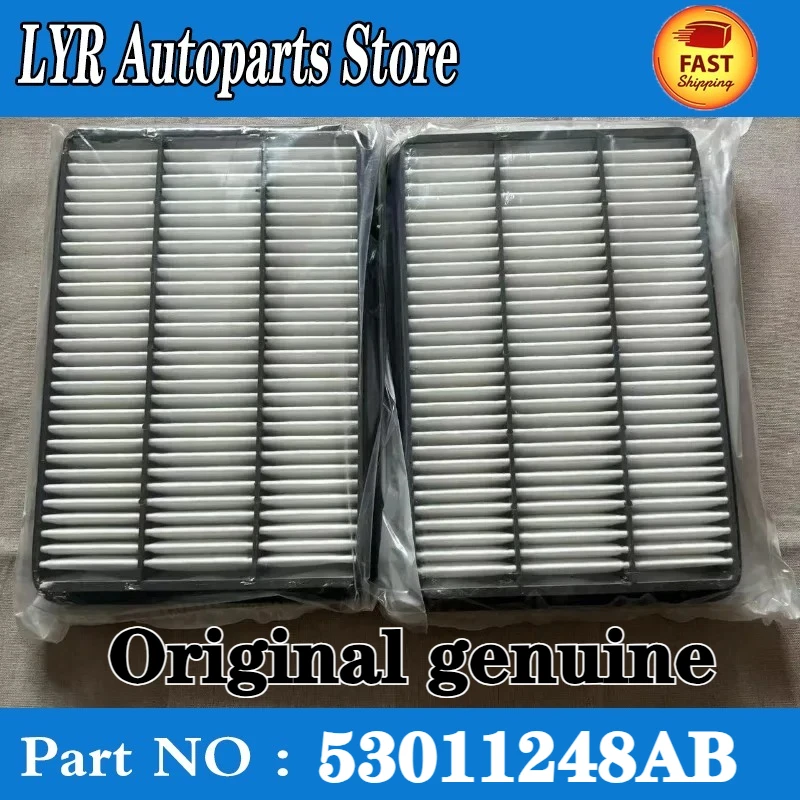2pcs Original genuine TPX Air Filter 53011248AB 053011248AB For Dodge Ram 6.2T car accessories
2pcs Original genuine TPX Air Filter 53011248AB 053011248AB For Dodge Ram 6.2T car accessories